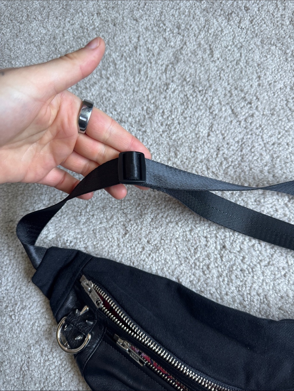 Leather Daddy Rhinestone Fanny-Pack - Picture 7 of 11